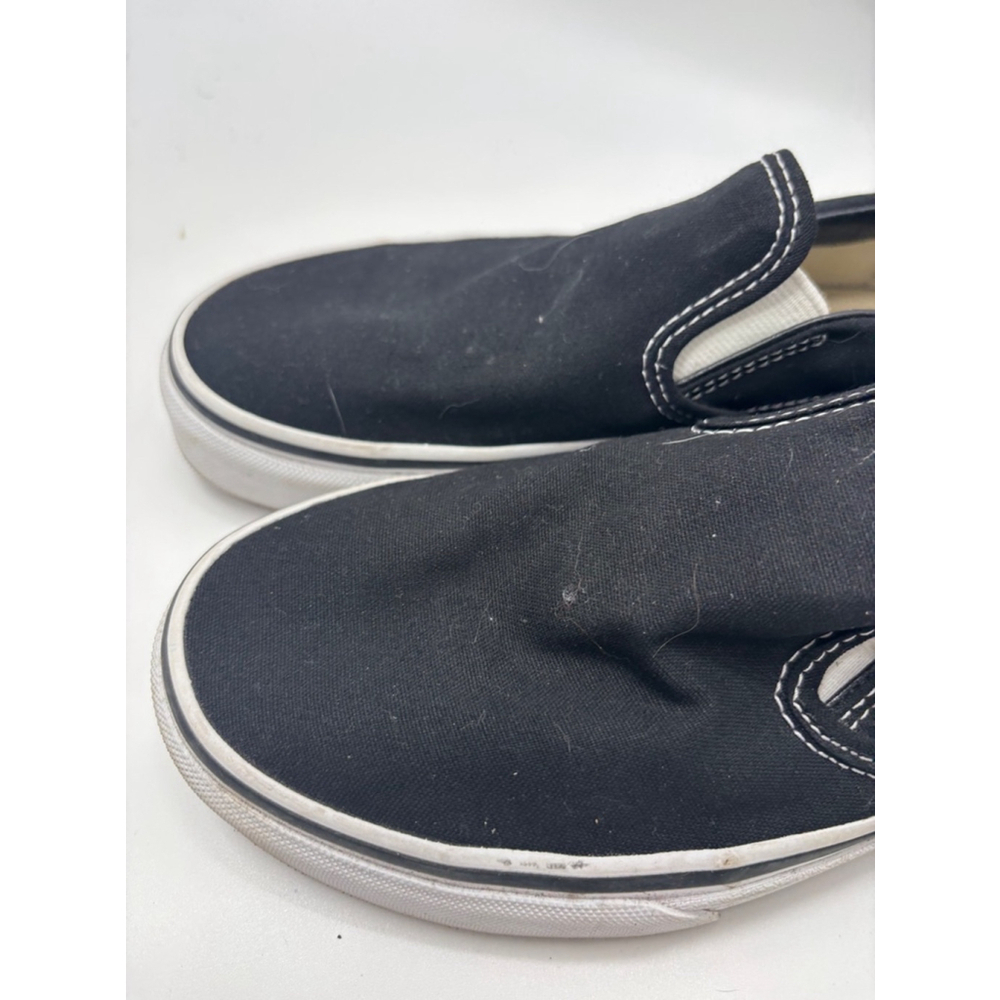 Women's Vans Slip-on Shoes, Black, Size 7 - Picture 3 of 7